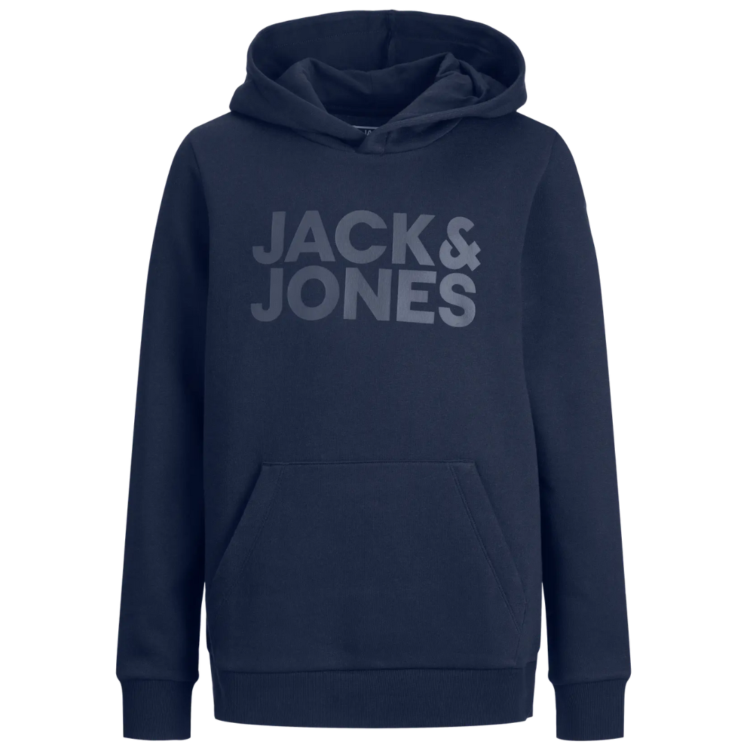 J&J Teget Dečiji Duks JJECORP LOGO SWEAT HOOD
